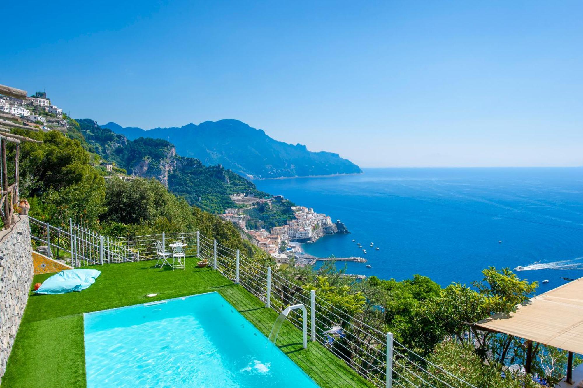 Esclusiva Con Piscina Privata Su Amalfi